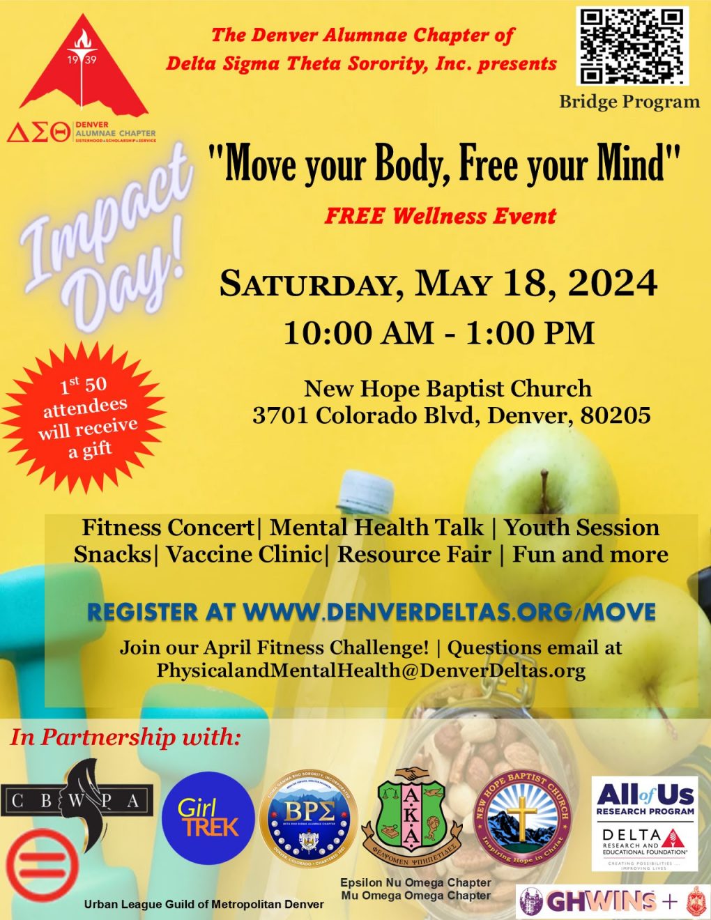 Free Wellness Event May 18 2024